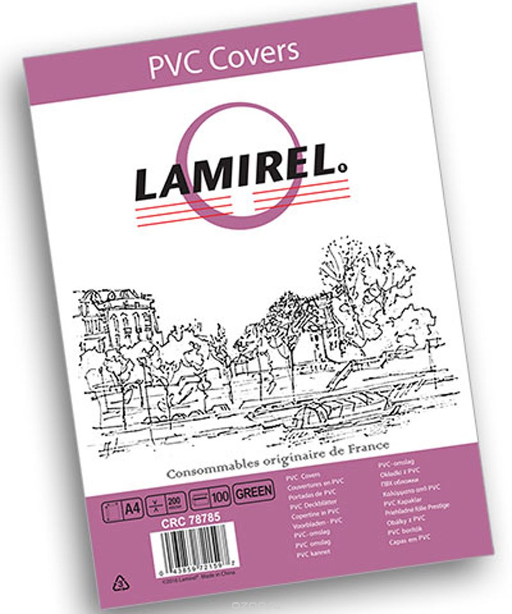 Lamirel LA-78785 Transparent A4, Green    (100 )