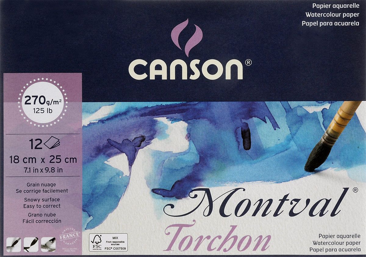 Canson    Montval 18  25  12 