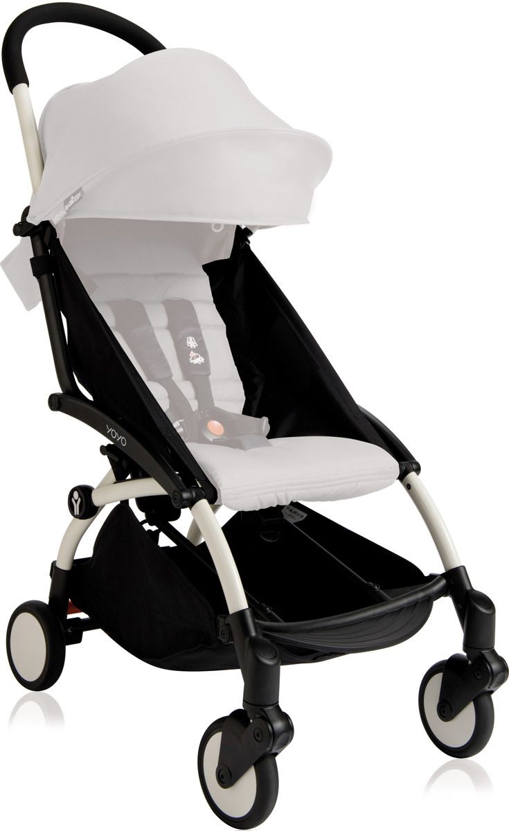 - Babyzen Yoyo Plus Stroller Frame, BZ10101-01, white
