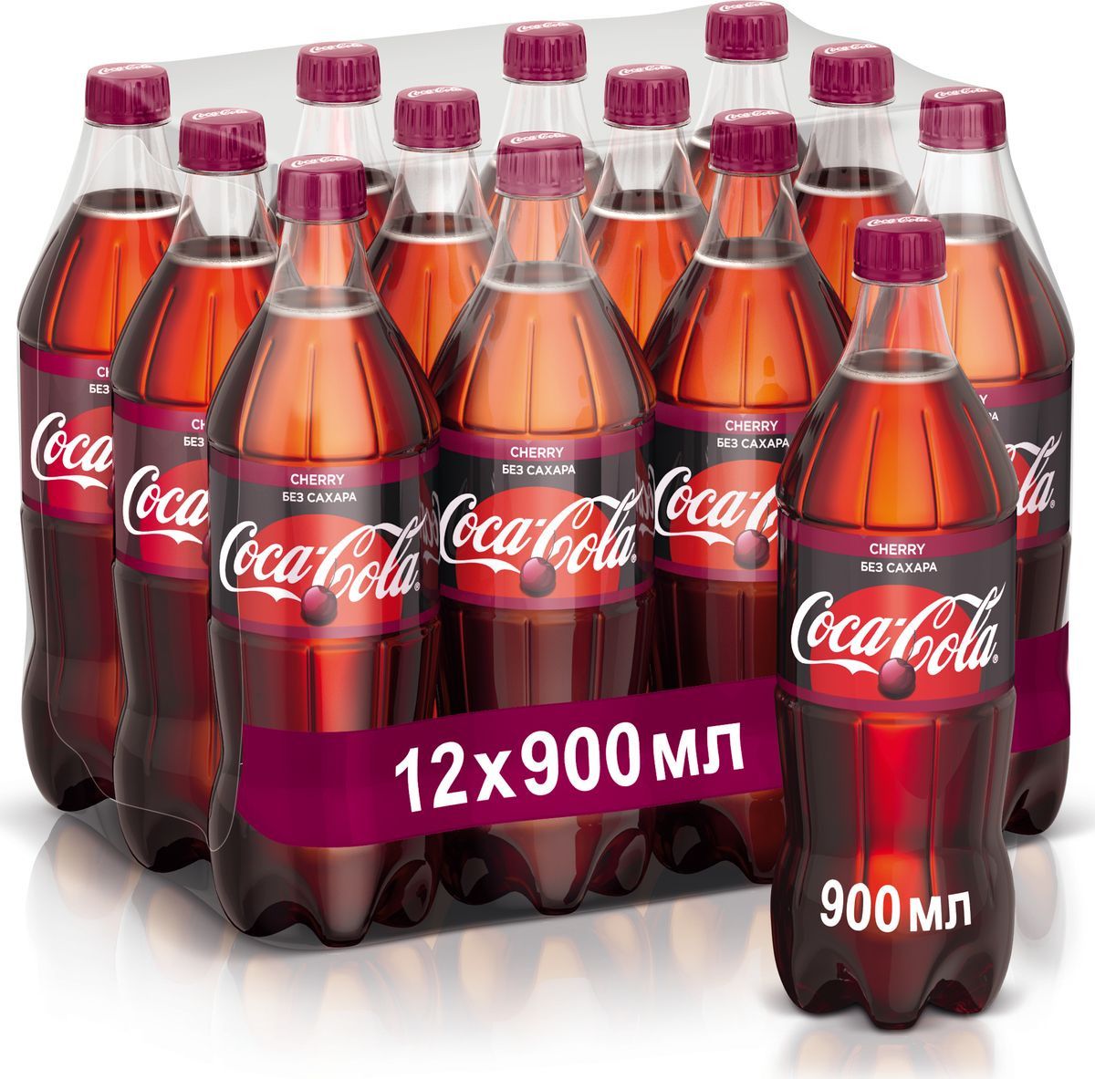   Coca-Cola Cherry Zero, 12   0,9 